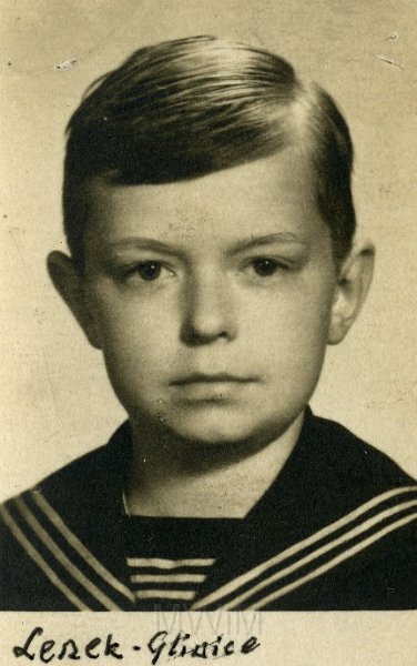 KKE 5005.jpg - Fot. Portret. Leon Troniewski – syn Czesławy Troniewskiej (z domu Strumiłło), Gliwice, lata 50-te XX wieku.